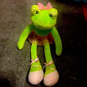 Small frog with tutu and a bow
